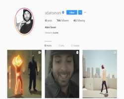 He has a huge following of 764 thousand followers on Instagram.